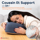 ShoppingAll - Pouf pour ordinateur portable, support de livre, coussin, oreiller, support - Gris-Polyvalence Maximale: Avec sa large surface d’appui, ce support est idéal pour la lecture, l’écriture, l’étude ou le travail, en faisant un compagnon polyvalent pour la maison, le bureau ou les voyages.