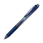 Pentel - EnerGel-X Rétractable Stylo à Encre Gel - (0,5mm) Pointe Aiguille - Encre Bleu Marin-L’encre EnerGel permet une écriture plus douce que la compétition* (*Testée en interne d’être plus fluide que le principal concurrent sur papier standard).