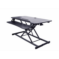 Rocelco - Élévateur de bureau réglable Hi-Lift de 43 po - Noir-Le Rocelco VADR-43 possède une grande surface de travail de 42.9 po x 20.5 po.