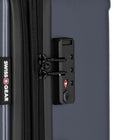 Swiss Gear - Grande valise pivotante 84 po - bleu marine-Grand intérieur divisé avec sangles de compression élastiques pour maintenir les vêtements en place et sans plis