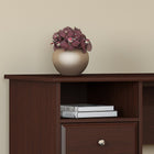 Bush Furniture Cabot Bureau d'ordinateur 60 W avec clapier et tiroirs - cerisier de récolte (CAB042HVC)-La surface de travail spacieuse de 60 W vous offre de l'espace pour vous étendre et effectuer plusieurs tâches à la fois