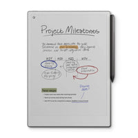 reMarkable - Pack tablette Paper Pro avec Marker Plus-Avec jusqu'à deux semaines d'autonomie et 90 jours en veille, reMarkable Paper Pro est toujours prête à sortir de votre sac et à travailler