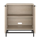 Hudson&Canal - Meuble d'appoint Montello de 71 cm de largeur, , blanc aulne-Nettoyer avec un chiffon doux et sec, sans produits chimiques agressifs ni produits de nettoyage abrasifs