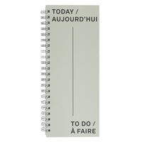Gry Mattr - Cahier de notes de tâches à accomplir - vert-4.7" W x 11.69" H