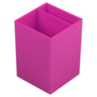 JAM Paper - Desk Trio agrafeuse, distributeur de ruban adhésif et porte-stylo - Rose fuchsia-4