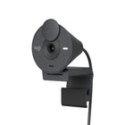 Logitech Brio 300 Webcam Full HD avec confidentialité, micro à réduction de bruit - Graphite-Soyez le meilleur de vous à chaque appel vidéo: La résolution de la webcam Full HD 1080p offre une qualité d'image naturelle, afin de ressembler à vous-même sur toutes les applications de réunion