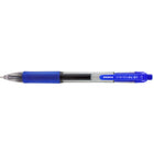 Zebra – Stylos gel à séchage rapide Sarasa rétractable – 0,7 mm – bleu – paquet de 4-La prise caoutchoutée souple indique le coloris