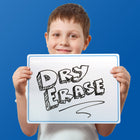 Flipside Products - Tapis d'apprentissage effaçable à sec recto verso - 9 po x 12 po - Lettres et chiffres - Paquet de 48-Une alternative abordable aux tableaux blancs traditionnels à dos rigide, offrant les mêmes fonctionnalités sans se ruiner