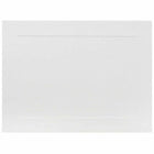 JAM Paper - Cartes de correspondance plates vierges, format A6, 4-5/8 po x 6-1/4 po, panneau blanc, paquet de 100-Couleur: Couleur: Panneau blanc