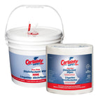 Certainty Plus lingettes désinfectantes - non parfumé - 8" x 6" - rouleaux de lingettes avec seau-Lingette désinfectante