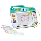 VTech - Mon ardoise interactive Apprenti-écriture - Anglais-Ce jouet d'écriture et de dessin est idéal pour permettre aux enfants d'âge préscolaire d'exprimer leur créativité; il constitue un cadeau interactif unisexe pour les vacances, les anniversaires, les récompenses scolaires ou tout simplement parce que