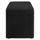 Modway - Simba Tissu Boucle Banc long de la chute d’eau - Noir-Capsules de pied ajustables