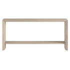 Hudson&Canal - Console Osman 64" L - Blanc aulne-La table est fabriquée à partir de matériaux MDF de haute qualité et durables