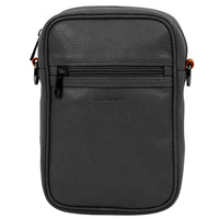 CHAMPS - Collection Onyx Sac à bandoulière vertical - Noir-CHAMPS Onyx Collection