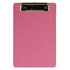 JAM Paper - Presse-papiers en plastique - petits modèles avec clip métallique discret - mini (6 x 9) - rose-Couleur : Rose | Soyez élégant et organisé avec des presse-papiers colourés.