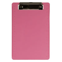 JAM Paper - Presse-papiers en plastique - petits modèles avec clip métallique discret - mini (6 x 9) - rose-Couleur : Rose | Soyez élégant et organisé avec des presse-papiers colourés.