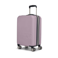 Reebok - Valise de cabine à coque rigide 21.50po de la collection Action - Mauve-Fabriqué en ABS/PC léger et résistant