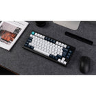 Keychron - Q1 Max Interrupteur interchangeable RGB rétroéclairé version bouton - Interrupteur banane - Noir-Compatibilité avec le configurateur Web Keychron Launcher pour une personnalisation facile des touches et des fonctions