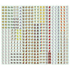 MotherWord - Calendrier mural mensuel 2025-2026 à onglets - 11 po H x 12 po l - anglais-Onglets mensuels faciles à retourner avec reliure à double spirale