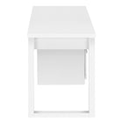 Monarch Specialties - 7690 Bureau 48 po L - Blanc Orientation Gauche Ou Droite-7