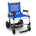 Journey - Zoomer Fauteuil électrique pliant léger - bleu-Conception de fauteuil motorisé pliable et léger offrant une mobilité quotidienne portable