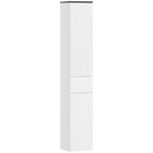 HOMCOM armoire de rangement de salle de bain mince 71 po avec tiroir - blanc-Armoire de salle de bain haute idéale pour les espaces étroits 
