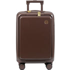 Champs - Valise cabine Onyx – Marron-Easy-access front pocket. . Padded laptop compartment fits up to a 15.6” laptop, with a dedicated tablet sleeve for extra protection. Compression strap keeps your devices secure and in place. TSA-approved lock ensures both the front pocket and main compartment stay protected. Multiple storage pockets provide organized space for your phone, chargers, cables, boarding pass, passport, sunglasses, and documents. Snap-closure front pocket offers quick and full accessibility t