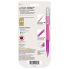 uni-ball – Stylos à gel effaçable– pointe moyenne (0,7 mm) – Couleurs tendance – paquet de 4-Paquet de 4