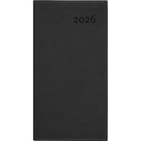 W. Maxwell - Agenda 2026 Troi - 3 po x 6 po - Noir - Bilingue-Août 2024 à juillet 2025