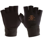 IMPACTO® 785-00 Moyen Paire Gant Anti-fatigue avec support de poignet élastique, demi-doigts, fabrication de néoprène-1