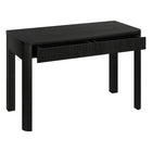 Hudson&Canal - Bureau Mendoza 48'' - Grain noir-Nettoyer avec un chiffon doux et sec, sans produits chimiques agressifs ni produits de nettoyage abrasifs