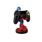 Exquisite Gaming - Marvel: Captain America Cable Guy support de contrôleur et téléphone-Environ 8" de hauteur