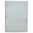 JAM Paper - Mini classeur en plastique à 3 anneaux de 1 po - Transparent - Paquet de 24-Ce porte-documents est un incontournable pour tous vos projets, devoirs, mémos, travaux scolaires et tout autre document important qui doit être conservé en toute sécurité