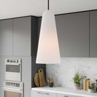 Modway - Beacon 1-Lumière Lumière suspendue - Noir opale-Auvent de plafond
