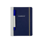 Cambridge - Carnet Recy Penloop - 8" x 6" - Marine-Ruban-marqueur de page - fabriqué à partir de matériaux 100 % recyclés 