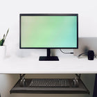 IntekView - Plateau pour clavier sur rails - 25" x 12" - Paquet de 2-Repose-poignets "Ergosecure", tapis de souris et patins antidérapants pour clavier inclus