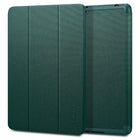 Spigen - Etui Urban Fit Folio pour iPad (7e, 8e, & 9e generation) de 10,2 po - vert minuit-Son tissu bicolore et son toucher en silicone apportent un confort et une prise en main au quotidien