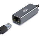 Adesso - AUH-5000 adaptateur USB-C vers Ethernet Gigabit  - indicateur LED - compatible avec Windows, Mac et Chrome OS-Adaptateur USB-C Plug & Play  - Aucun pilote requis; compatible avec Windows, macOS, Linux et Chrome OS pour une installation instantanée et sans tracas.