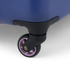 Reebok - Valise à roulettes pivotantes à coque rigide 26 po Double Dribble - Lilas-8
