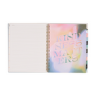 Organized - Planificateur 2027 daté grand format 12 mois à double spirale - 11,50 po x 10,25 po - Shadow Blooms - Anglais-La disposition horizontale offre amplement d’espace pour noter vos projets et rappels