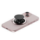 OhSnap - Snap 4 Luxe Support/Prise Extensible Pour Téléphone Cellulaire, Rose Cendré-Rotation à 360 degrés