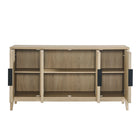 Modway - Sinya 4 portes Buffet - Chêne clair-8