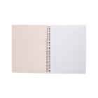 Merangue - Carnet à motifs - 8 x 10 po -  ligné - 80 feuilles - macarons-Reliure à double spirale