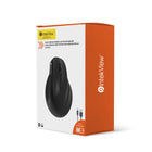 Intekview  - Souris verticale sans fil Bluetooth + 2.4G - Noir-Double connectivité (Bluetooth + 2.4G Wireless) : Passez rapidement entre les appareils selon vos besoins