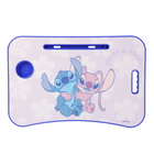 Danawares - Bureau d'appoint pliable Disney Stitch-Le support intégré permet de maintenir en toute sécurité les tablettes, smartphones ou liseuses électroniques pour une utilisation mains libres