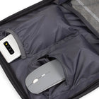 Bugatti - Valise de cabine Munich Pro 21.5po avec poche frontale - Noir-Déplacement fluide avec 8 roues doubles pivotantes à 360°