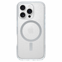 OtterBox - Coque Symmetry transparente avec MagSafe pour iPhone 16 Pro - Poussière d'étoiles-Ouverture de précision pour une interaction facile avec le contrôle de la caméra