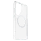 OtterBox - Symmetry Clear Magnets Case pour Samsung Galaxy S25 Ultra - Transparent avec teinte bleue-Ancrages intégrés pour attacher des dragonnes et des breloques