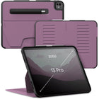 Zugu - Étui iPad Pro 13 po M4 2024 - Baie Violet-Étui folio magnétique