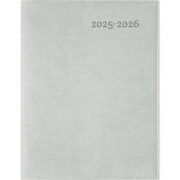 W. Maxwell - Agenda 2025-2026 Ulys - 8.5 po x 11 po - Gris - Bilingue-Août 2025 à juillet 2026